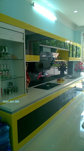 Tủ bếp nhựa hiện đại
